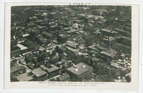 Hamilton Ontario from the Air (HS85-10-35985) original