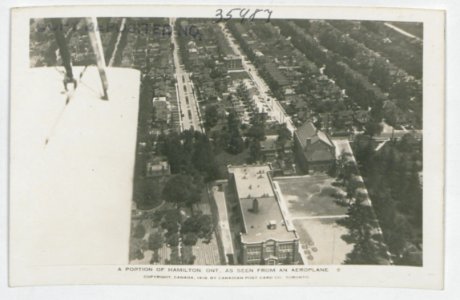 Hamilton Ontario from the Air (HS85-10-35987) original