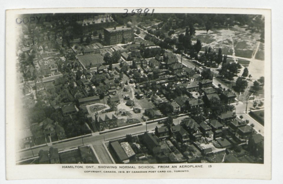 Hamilton Ontario from the Air (HS85-10-35991) original