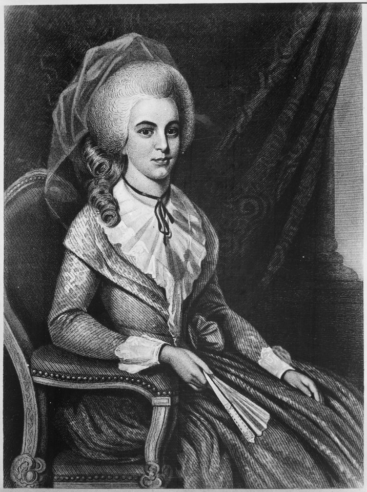 Hamilton, Mrs. Alexander (seated pose), 1781 - NARA - 532936