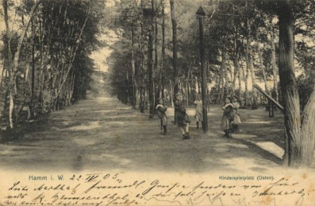Hamm i. Westf., Nordrhein-Westfalen - Kinderspielplatz (Zeno Ansichtskarten)