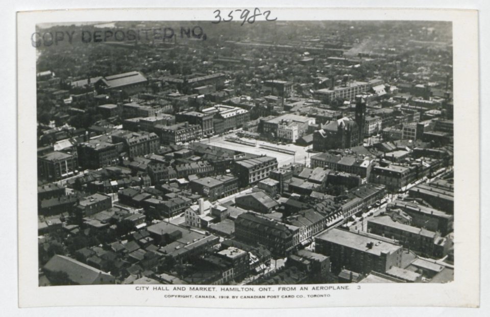Hamilton Ontario from the Air (HS85-10-35982) original