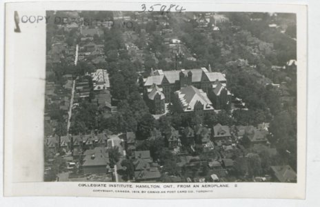 Hamilton Ontario from the Air (HS85-10-35984) original