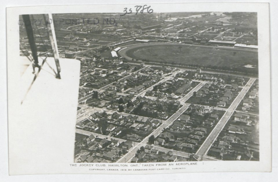 Hamilton Ontario from the Air (HS85-10-35986) original