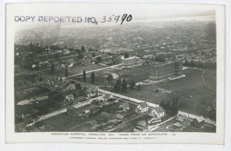 Hamilton Ontario from the Air (HS85-10-35990) original