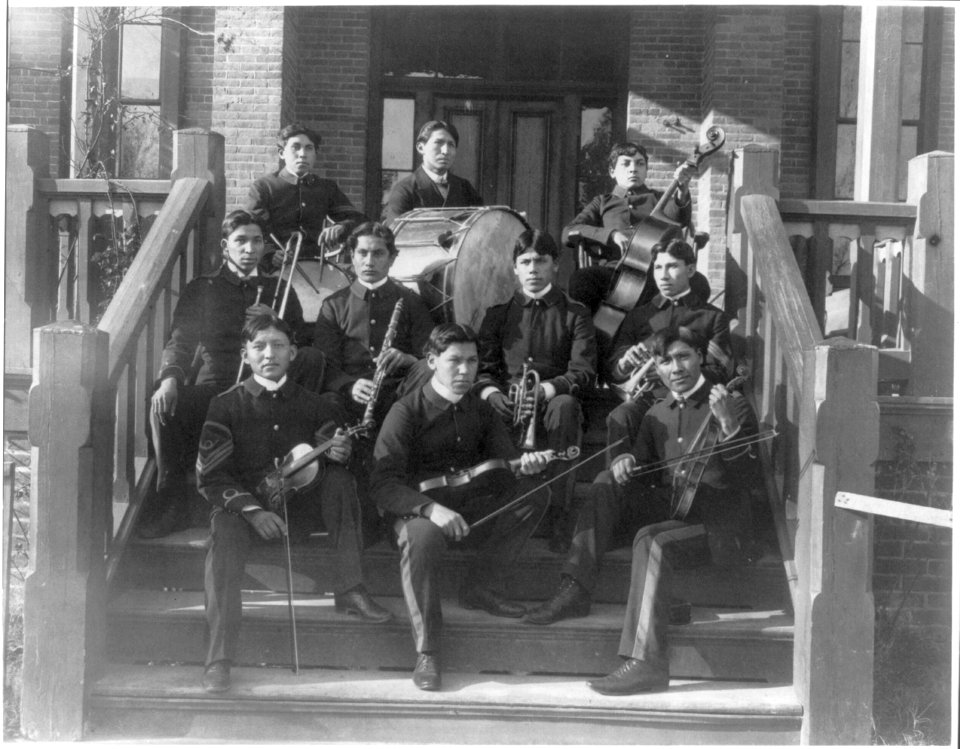 Hampton Institute, Va. - Indian orchestra LCCN2001703741