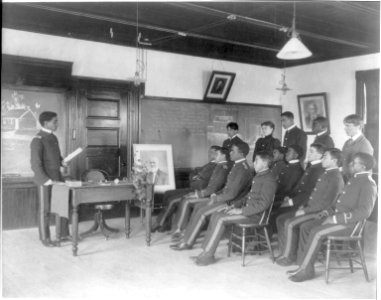 Hampton Institute, Va. - studying Whittier LCCN2001703740