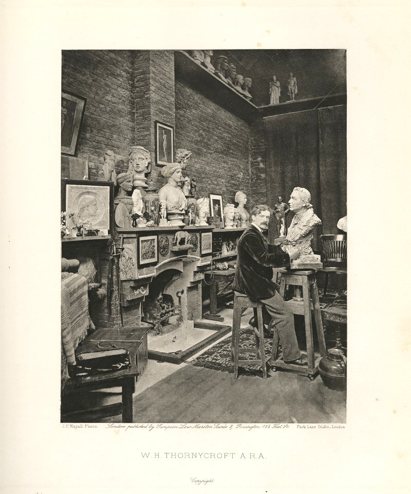 Hamo Thornycroft by J. P. Mayall