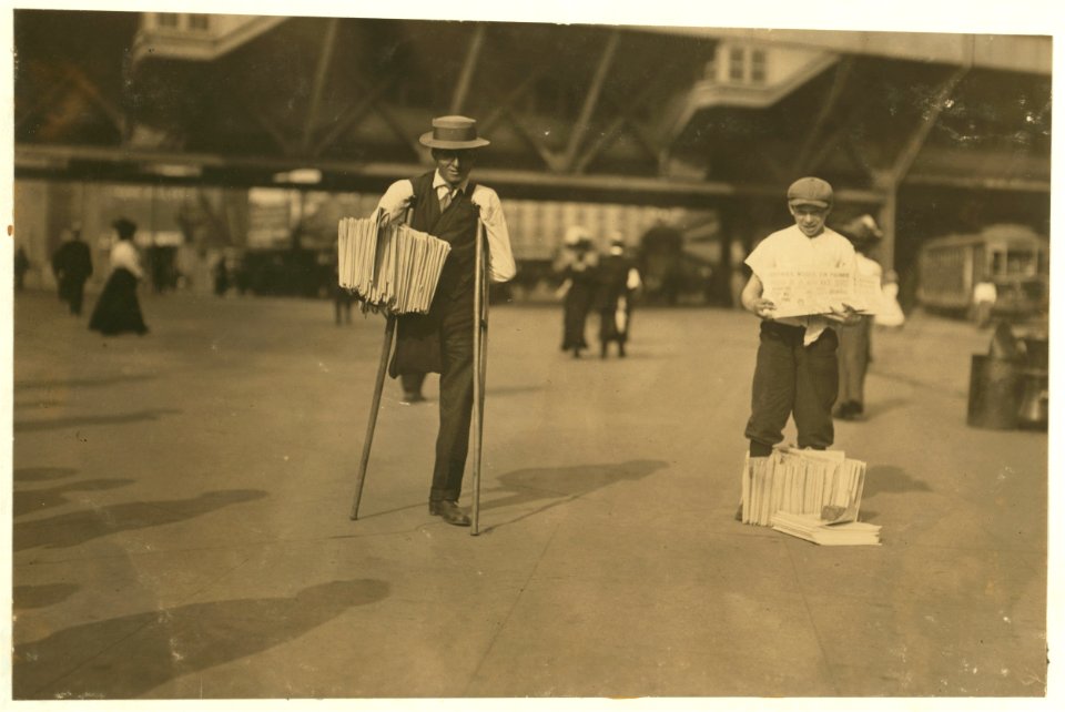 Handicapped. A legitimate occupation. LOC nclc.03660