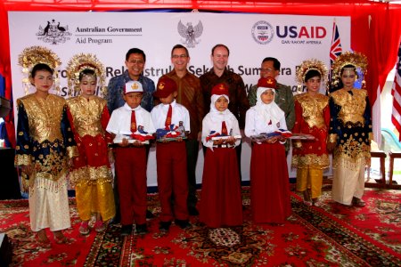 Handover Ceremony of 34 W.Sumatra Schools (5754155140)