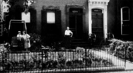Handy, L. C. - Das Haus in dem Brady und seine Nichte die letzten Tage in Washington haben (Zeno Fotografie)