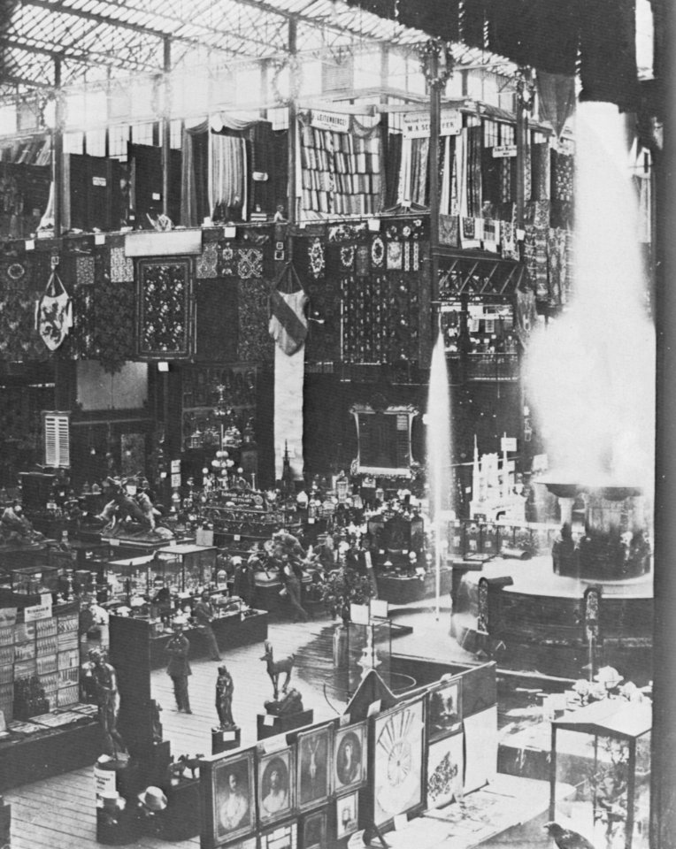 Hanfstaengl, Franz - Die Deutsche Industrieausstellung im Münchner Glaspalast (Zeno Fotografie)