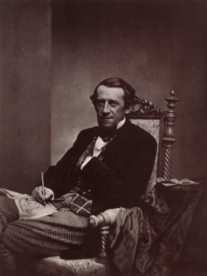 Hanfstaengl, Franz - Franz Graf von Pocci (1807-1876) (Zeno Fotografie)