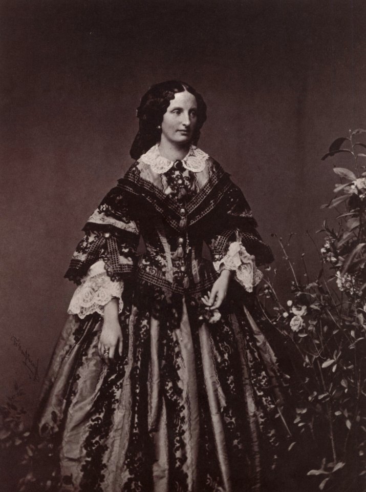 Hanfstaengl, Franz - Prinzessin Augusta von Bayern (1825-1864) (Fotografie Zeno)