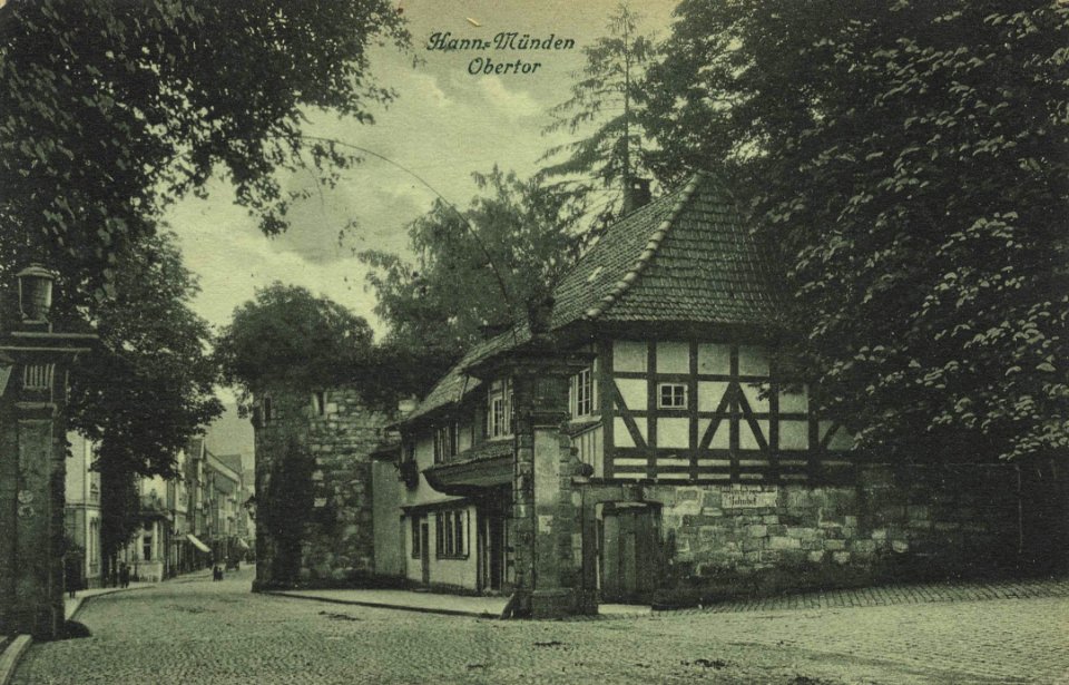 Hann. Münden, Niedersachsen - Obertor (Zeno Ansichtskarten)