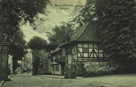 Hann. Münden, Niedersachsen - Obertor (Zeno Ansichtskarten)