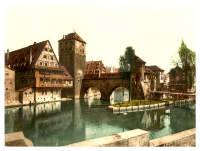 Hangman Bridge, Nuremberg, Bavaria, Germany-LCCN2002696163