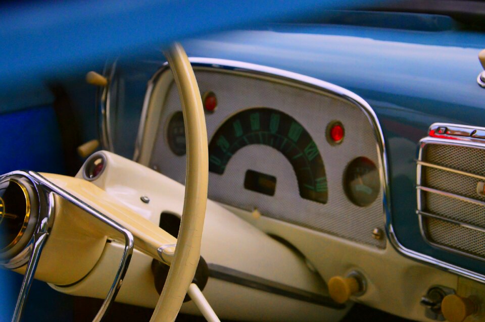 Old car classic style
