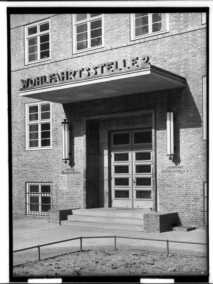 HANSif1099 Wohlfahrtsamt Paulinenplatz