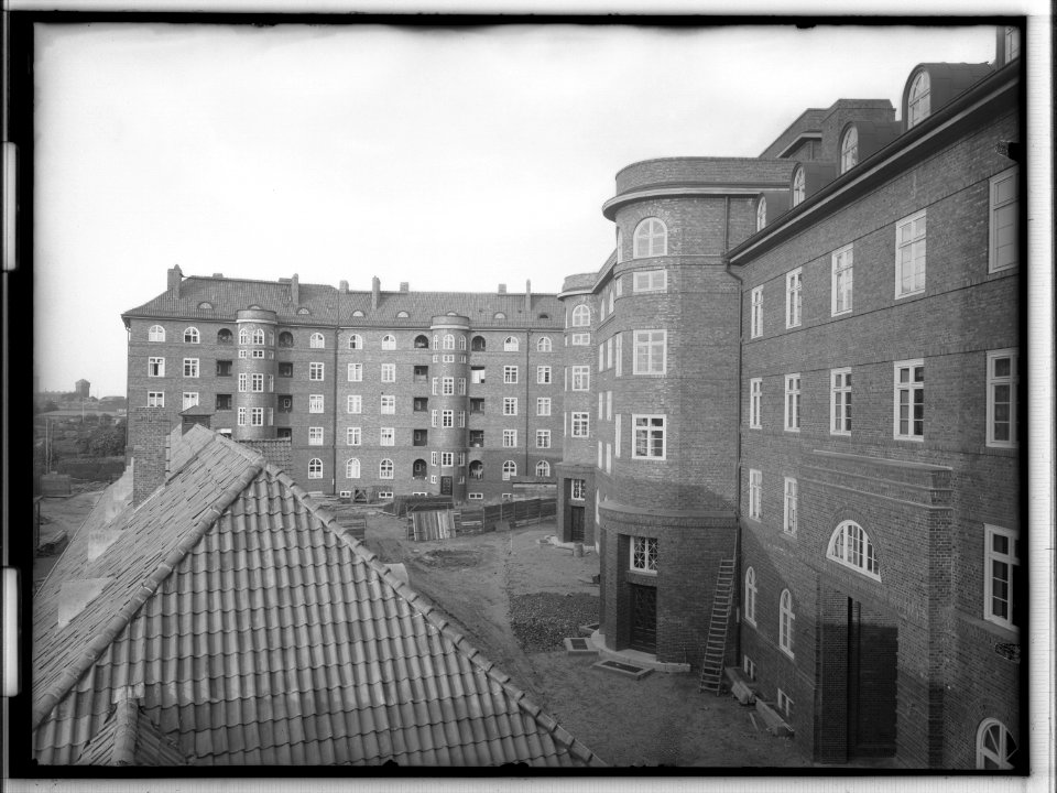 HANSif1175 Polizeikaserne Teilansicht des Gebäudes