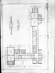 HANSif1288 Erweiterung der Heilanstalt Strecknitz bei Lübeck Männer-Haus
