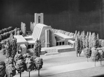 HANSif1356 Krematorium Modell