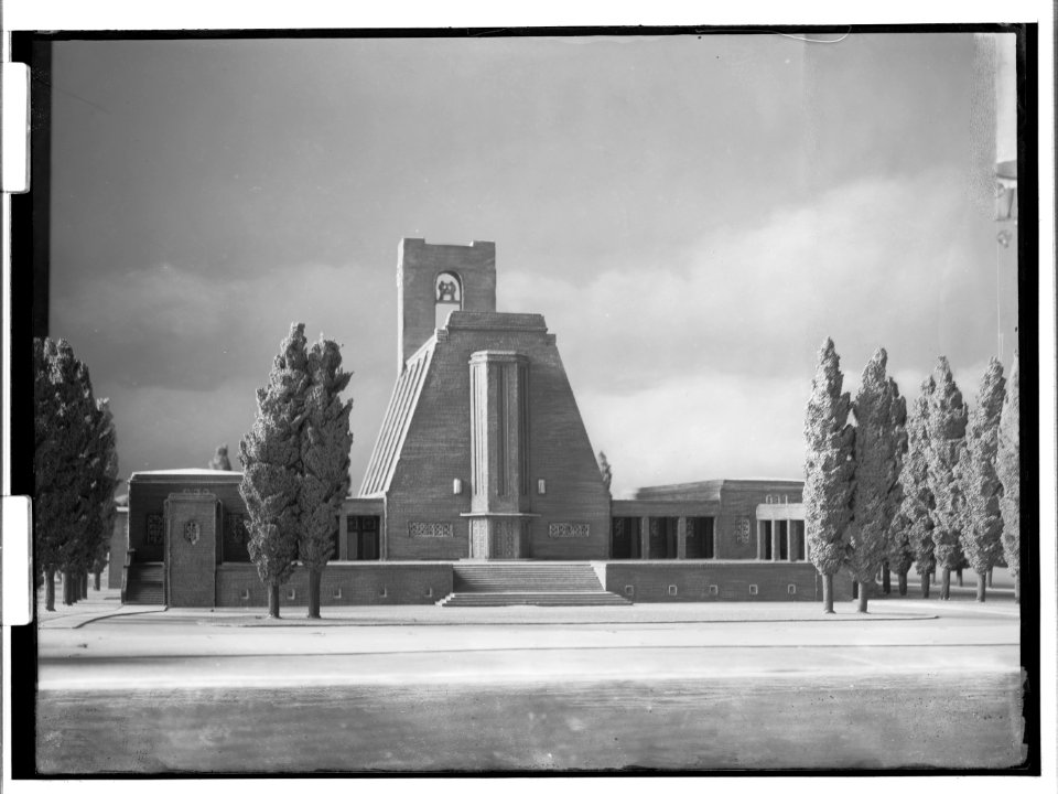 HANSif1357 Krematorium Modell
