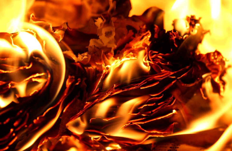 Heat burned inflammatory
