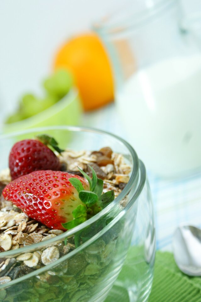 Healthy nutrition milk