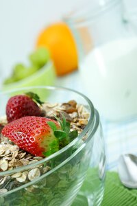 Healthy nutrition milk photo