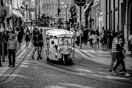 Street urban transport photo