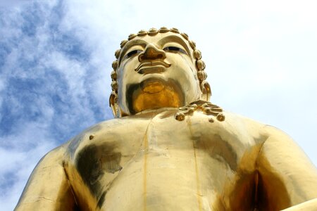 Sky art buddha