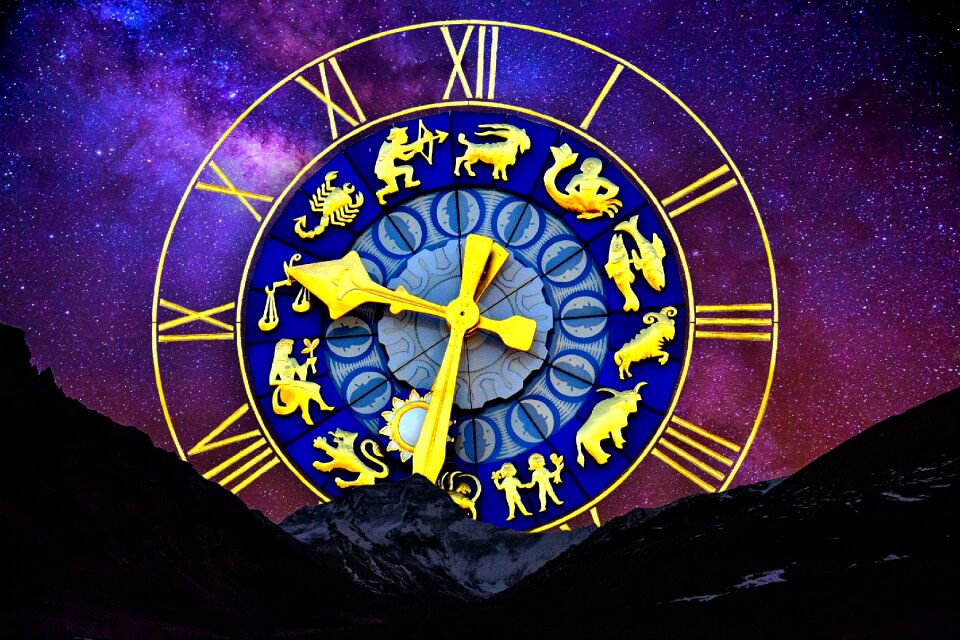 Dial gold dial astrology