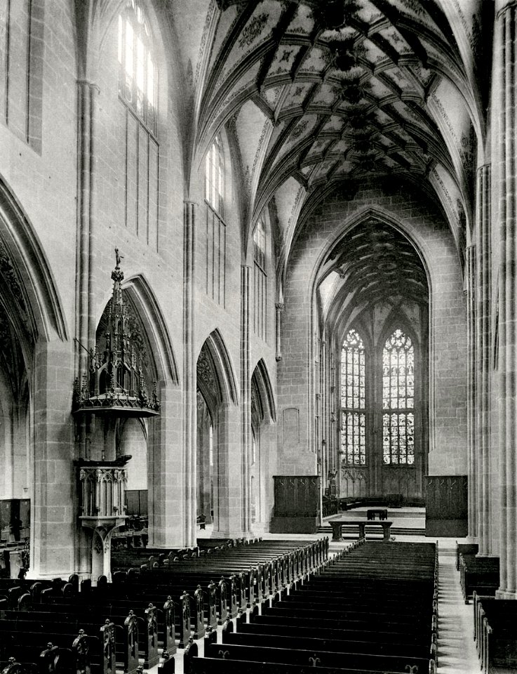 Inneres des Berner Münsters