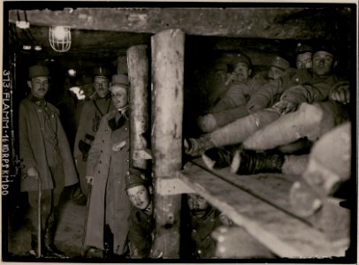 Innenraum einer Kompanie-Caverne auf dem Kalvarienberg; Abschnitt Podgora-Süd (BildID 15732243)
