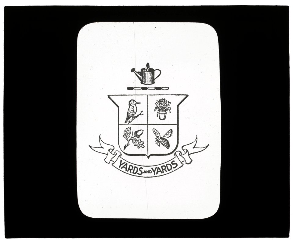 Insignia of the Society of Little Gardens, Philadelphia, Pennsylvania LCCN2007685048
