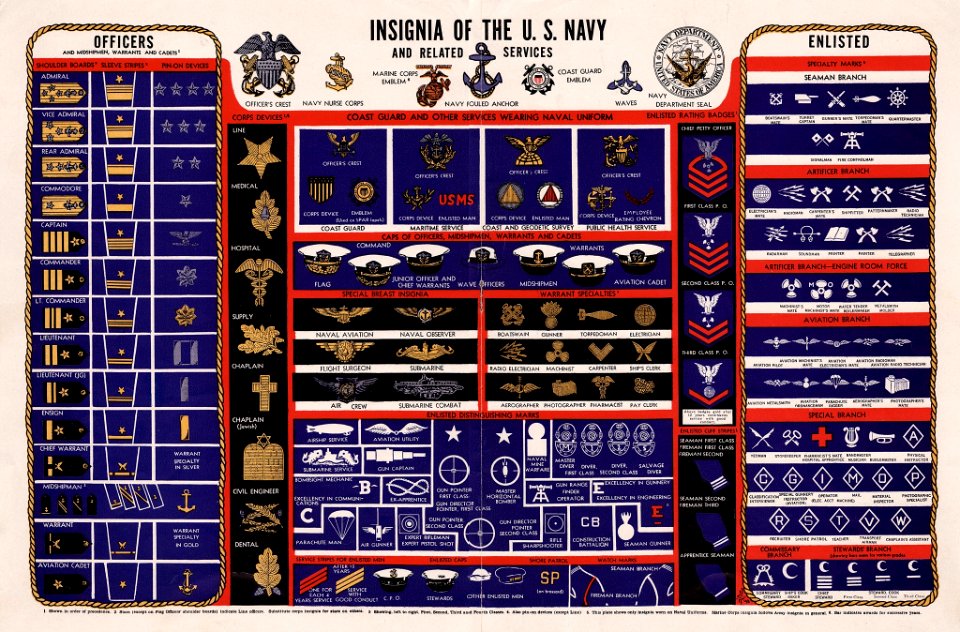 Insignia of the United States Navy and Related Services