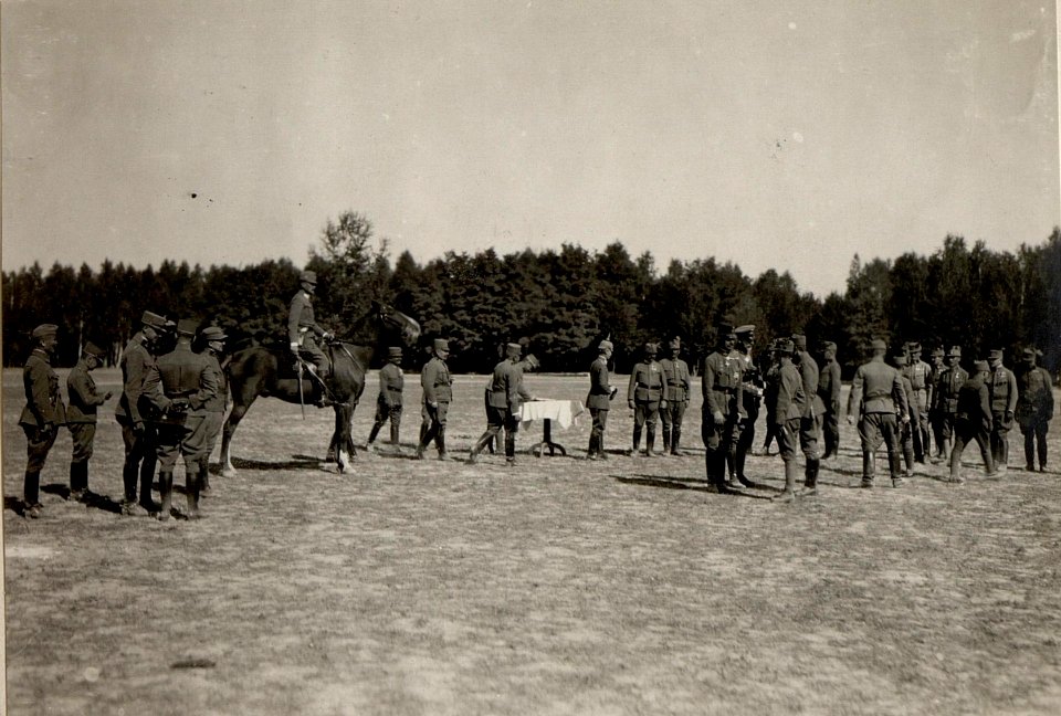 Inspizierung bei k.u.k. Inftr.Regt.88.d.GO.Böhm-Ermolli. (BildID 15532227)