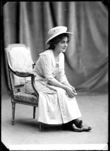 Ingrid Andersén in Geografi och kärlek 1910 - SMV - NA024