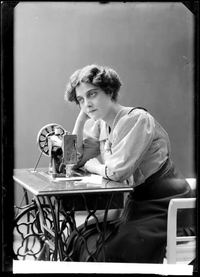 Ingrid Andersén, rollporträtt - SMV - GA040