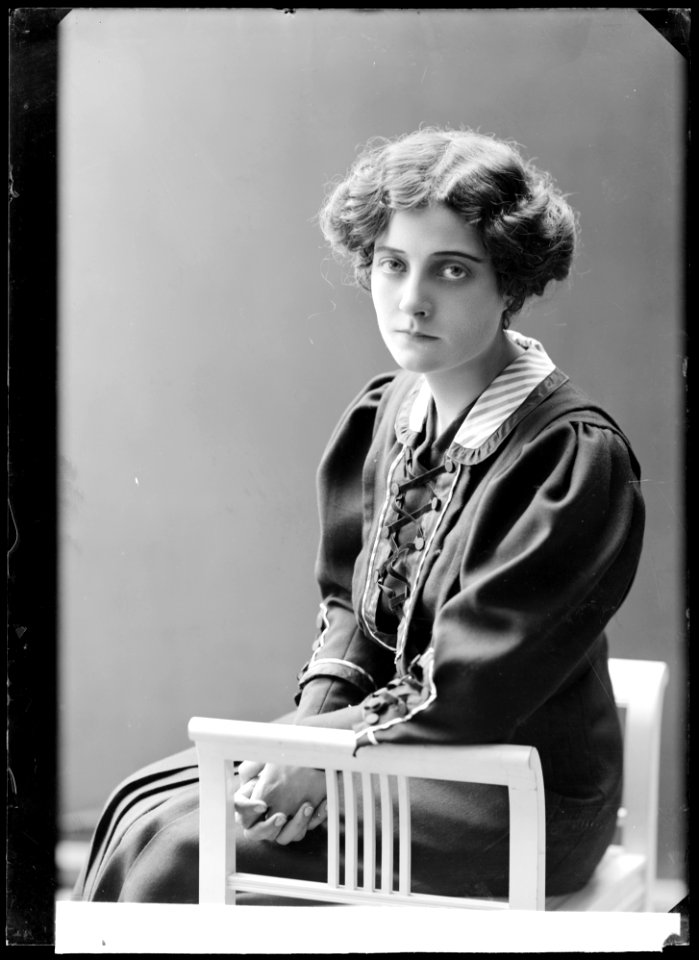 Ingrid Andersén, rollporträtt - SMV - GA044