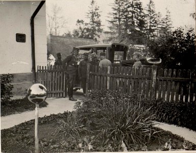 Inspizierung d.S.Exz.G.d.J.Suchovati beim Korpskomdo in Narajow (BildID 15530774)