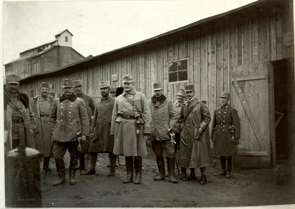 Inspektion des Schanzzeugdepots Nro.7 durch Sr.Exzl.dem Kriegsminister FML. KROBATIN. (BildID 15460650)
