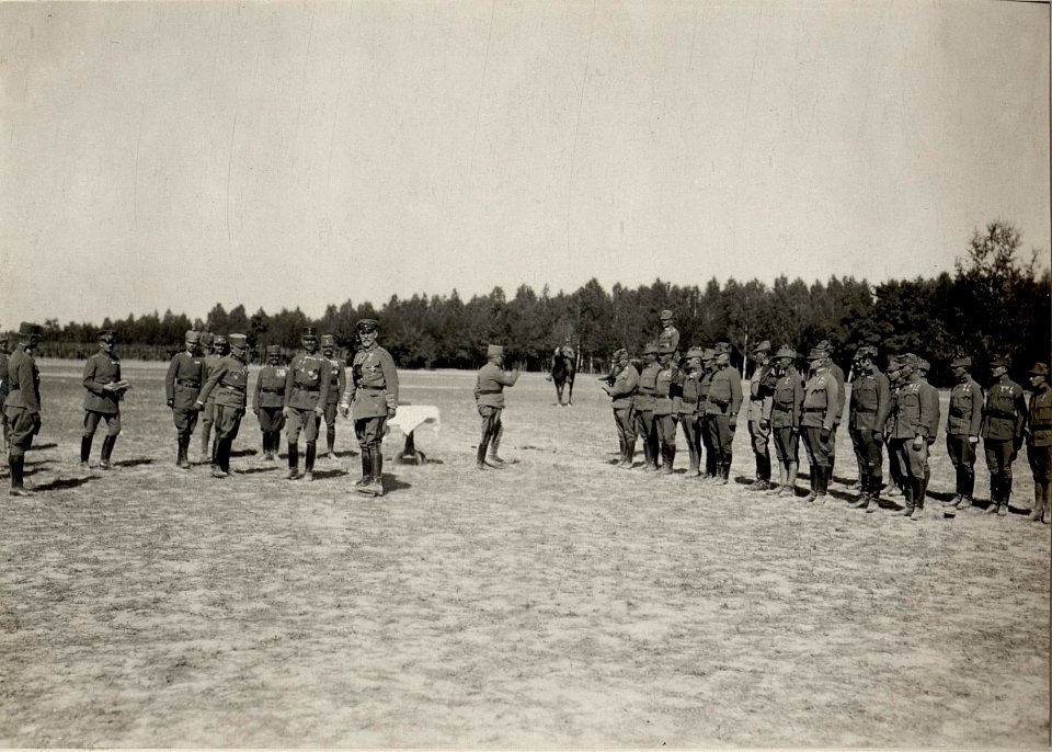 Inspizierung bei k.u.k. Inftr.Regt.88.d.GO.Böhm-Ermolli. (BildID 15532213)
