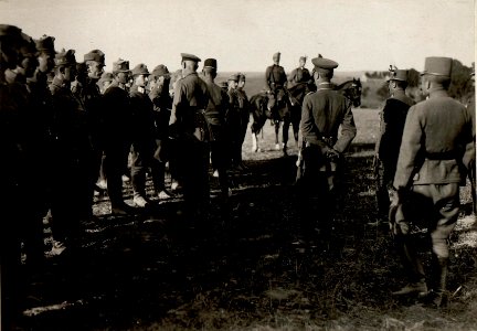 Inspizierung der k.u.55.Inftr.Dion d.GO.Böhm-Ermolli. (BildID 15532311)