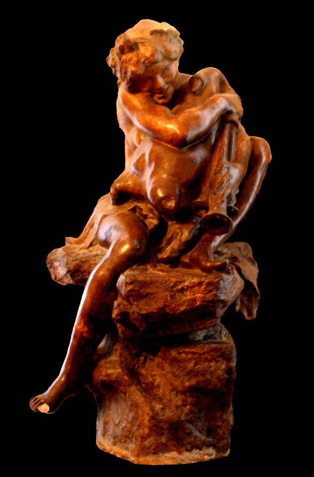 Injalbert-Bacchante au biniou