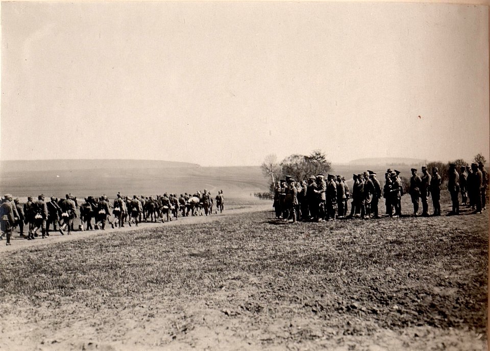 Inspizierung d.S.kais.Hoh.Prinz Oskar v.Preussen Narajow & Kinowice (BildID 15530403)