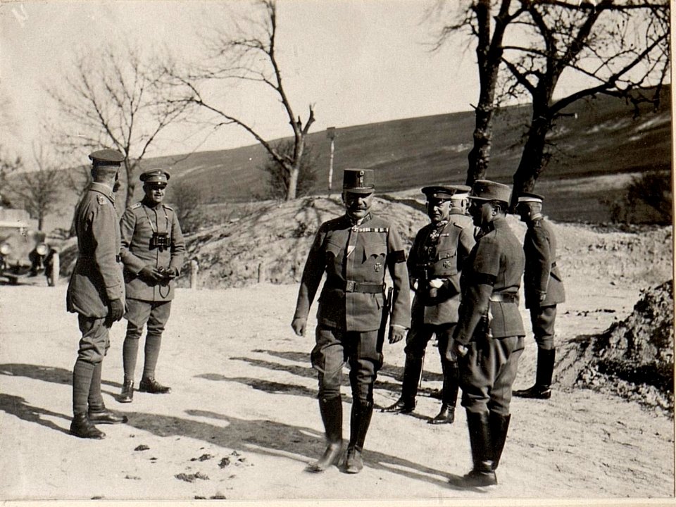 Inspizierung d.S.kais.Hoh.Prinz Oskar v.Preussen Narajow & Kinowice (BildID 15530487)