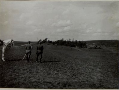 Inspizierung des III.Baons des Inf. Rgts.Nro.3 in PRZEWLOKA durch den Armeekommandanten PFLANZER-BALTIN. (BildID 15450919)