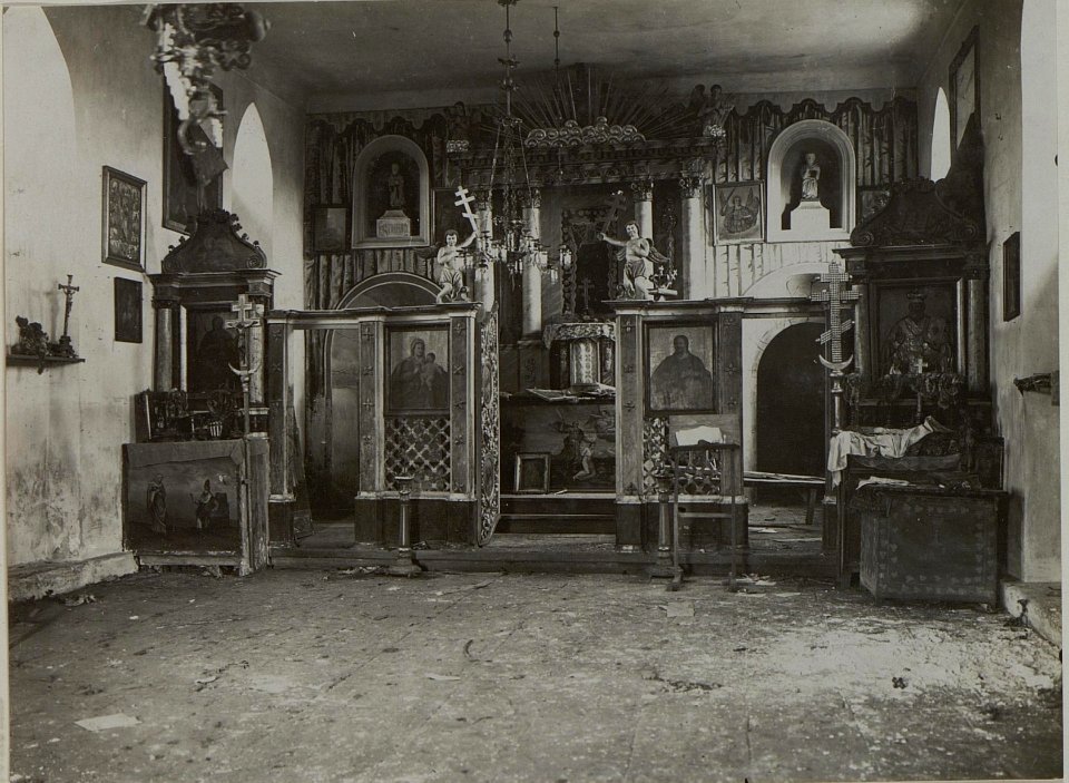 Inneres der grich.kath.Kirche in NOWOSTAWCE. (BildID 15450701)